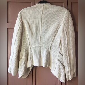 Zara, textured blazer, size L